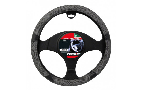 Steering cover 'silverstone gray / black'