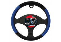 Steering cover E-treme mesh black / blue