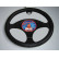 Universal steering wheel cover - 37-39cm - Black PVC Anti-Slip