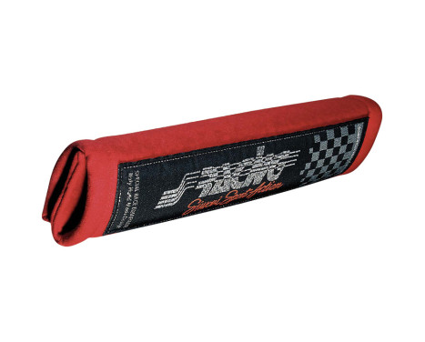 Simoni Racing Set Protector Shoulder Pads - Red Velour, Image 2