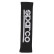 Sparco Set of Seat Belt Covers - Embroidered Logo - Black