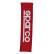 Sparco Set of Seat Belt Covers - Embroidered Logo - Red