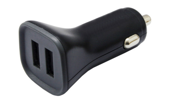 Carpoint 12/24V Duo USB Car Charger 2.4A 24W