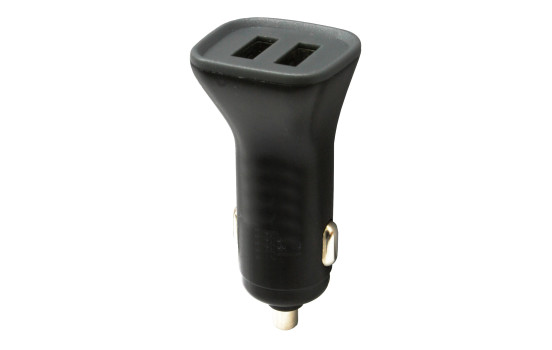 Carpoint 12/24V Duo USB Car Charger 2.4A 24W, Image 3