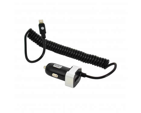 Carpoint 12V/24V 8 Pin Car Charger + USB 2.4