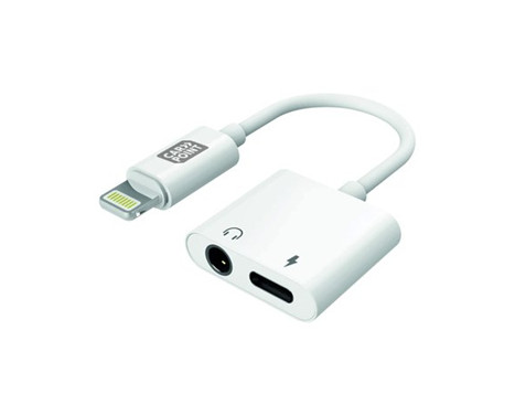 Carpoint 2 in 1 Adapter Lightning > AUX & Lightning