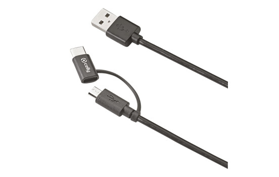 Celly Cable Micro USB-C Adapter 1 meter, Image 2