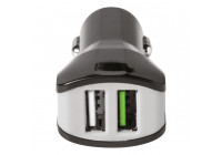 Celly Car Charger 2 USB 3.4A black
