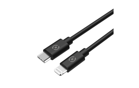 Celly Car charger + cable USBC>Lightning