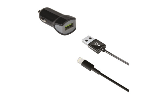 Celly Car Charger MFI USB 2.4A black