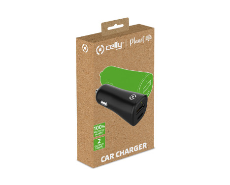 Celly Planet Car Charger USB-A + USB-C, Image 2