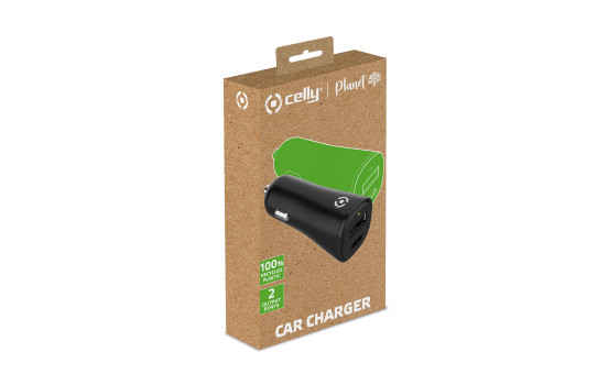 Celly Planet Car Charger USB-A + USB-C, Image 2