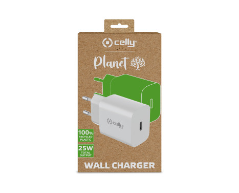 Celly Planet Home Charger USB-C 25W, Image 3
