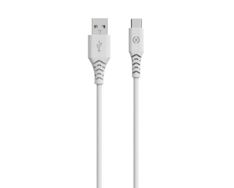 Celly Planet USB-A > USB-C Cable White 1.5 meters