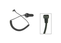 Charger 12/24V Brodit USBA and micro-USB Angled/90° 1A Samsung