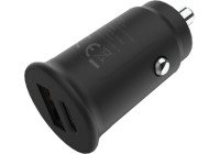 Grab 'n Go - 30W USB-C + USB-A Car Charger - Black