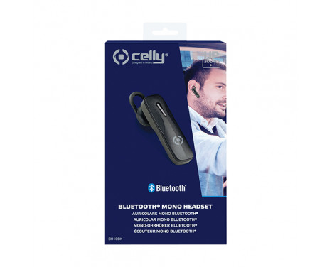 Celly Bluetooth Headset BH10BK Black, Image 4