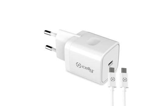 Celly Fast Charger Home 20W USB-C Cable, Image 2