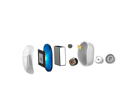 Celly Flip1 Bluetooth Earphones White, Image 2