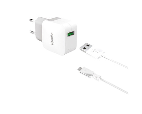 Celly Home Charger 2.4A Micro-USB, Image 2