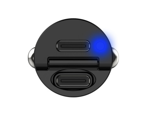 Celly Mini Car Charger 2 USB-C 30W Power Delivery
