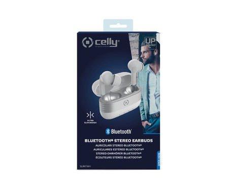 Celly Slim1 Blueto Earphones White