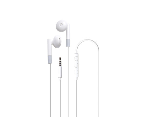 Celly UP300 Stereo Earphones 3.5mm White, Image 3