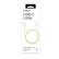 Celly USB-C > USB-C Cotton Braided Cable 1.5 meters Yellow