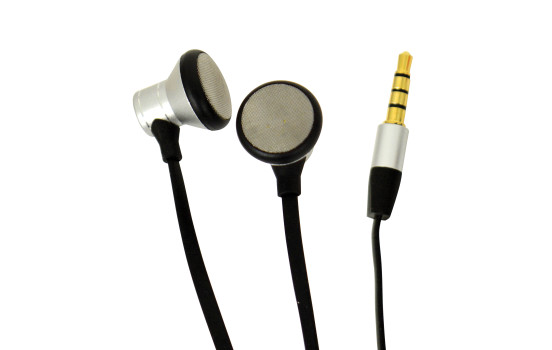 Earphones Telephone set Metallic