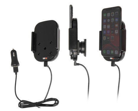 Apple iPhone 11 Pro Qi wireless Active adjustable holder with 12V USB plug, Image 5
