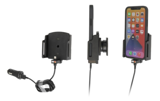 Apple iPhone 12 / 12 Pro / 12 Pro Max / 13 / 13 Pr Active adjustable holder with 12V USB sig-plug, Image 5