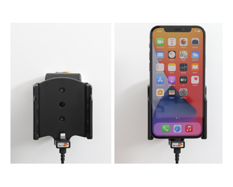 Apple iPhone 12 / 12 Pro Active holder with 12V USB sig-plug, Image 2