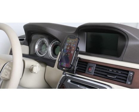 Apple iPhone 12 Mini Qi Wireless Active Adjustable Holder with 12V USB Plug, Image 4