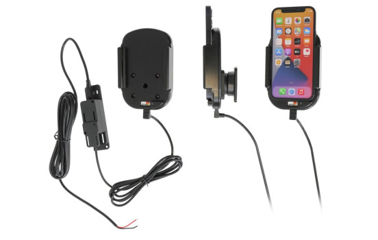 Apple iPhone 12 Mini Qi Wireless Active Holder with Fixed Power Supply, Image 2