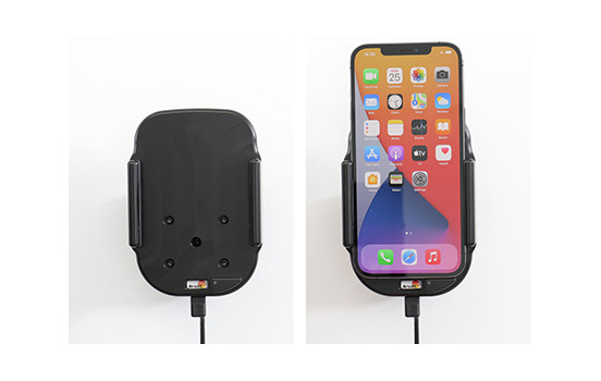 Apple iPhone 12 Pro Max Qi Wireless Active Holder with Fixed Power Supply, Image 5