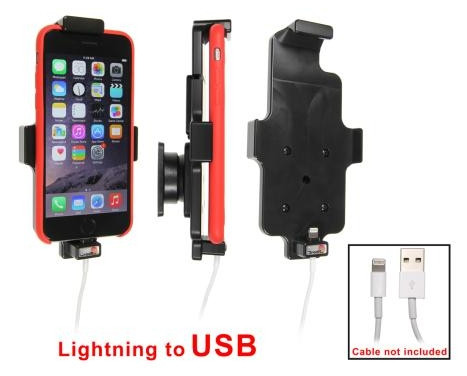 Apple iPhone 6 Passive holder. Original Apple cable / with skin