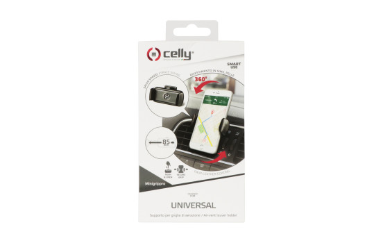 Celly 5711582 Phone holder Minigrippro 85mm Black