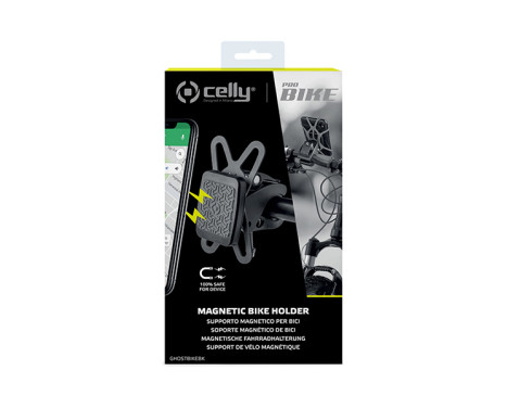 Celly Tel. holder magnetic uni Black