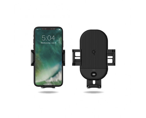 Phone holder with wireless charger, Image 4