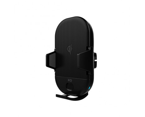 Phone holder with wireless charger