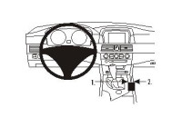 ProClip - BMW 5-Series M5 E60, E61 2004-2010 Console mount