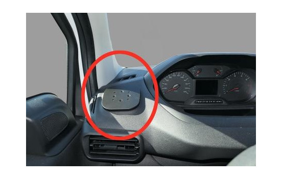 ProClip - Citroën - Opel - Peugeot - Toyota -> Left mount High (reinforced)