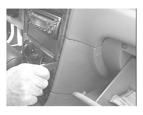 ProClip - Kia Shuma II 2001-2006 Angled mount, Image 4