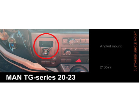 ProClip - MAN TG 2020 - Angled Mount