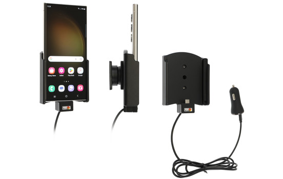 Samsung Galaxy S23 Ultra Active holder with 12V USB plug