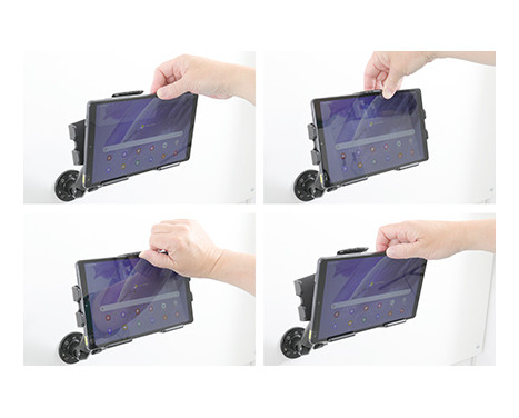 Samsung Galaxy Tab A7 Lite Passive Holder with Swivel Mount, Image 5