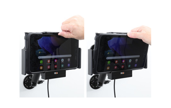 Samsung Galaxy Tab Active2 SM-T390 / Samsung Galaxy Tab Active3 SM-T575 holder with 12/24V charger, Image 3