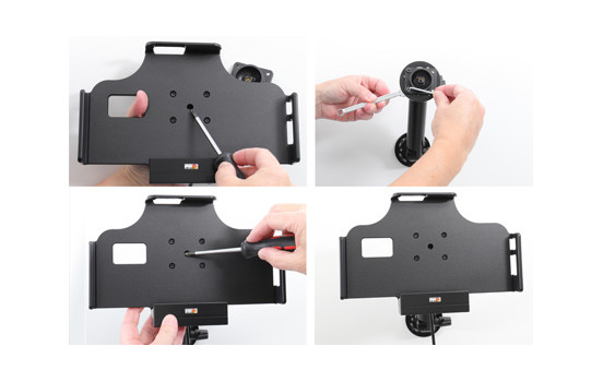 Samsung Galaxy Tab Active2 SM-T390 / Samsung Galaxy Tab Active3 SM-T575 holder with 12/24V charger, Image 4
