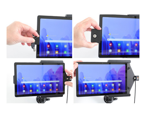 Samsung Galaxytab Passive holder. With lock and key, Image 4