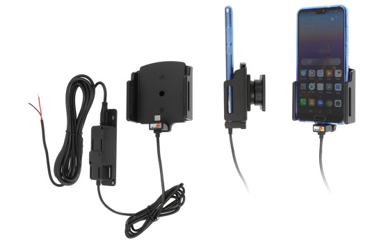 Universal adjustable holder USB-C with fixed power supply width: 70-83 mm thickness: 2-10 mm, Image 5